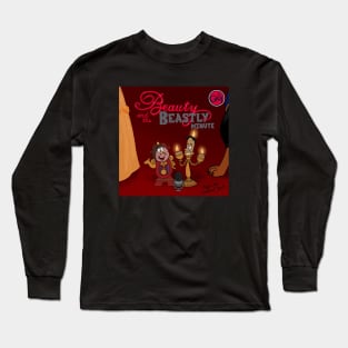 NEW Beauty and the Beastly Minute Logo Long Sleeve T-Shirt